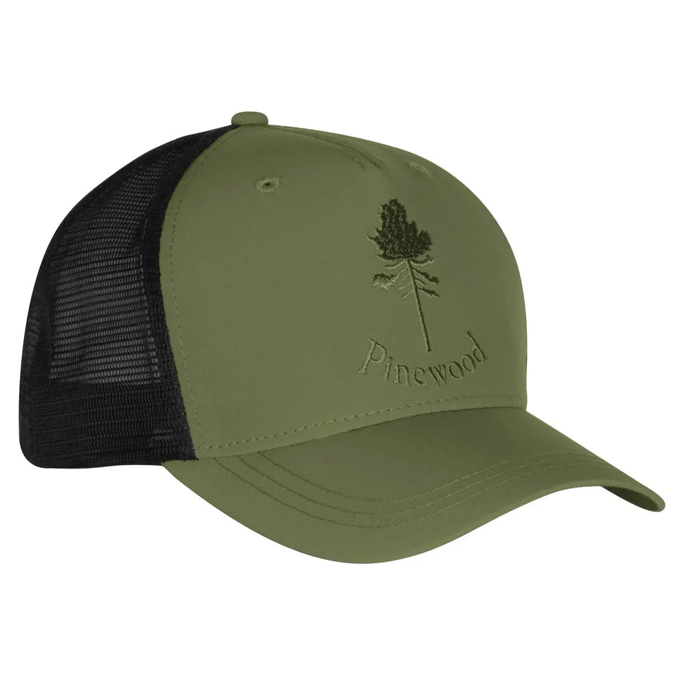 Gorra de Malla Deportiva Pinewood® Finnveden – Estilo Camionero con Cierre Ajustable