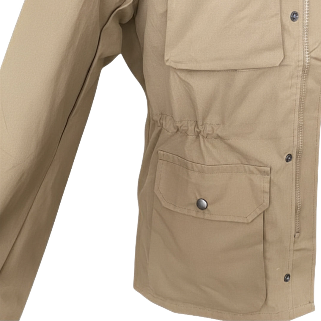 Chaqueta Safari Walker and Hawkes Highbridge – 4 Bolsillos, Ligera y Atemporal
