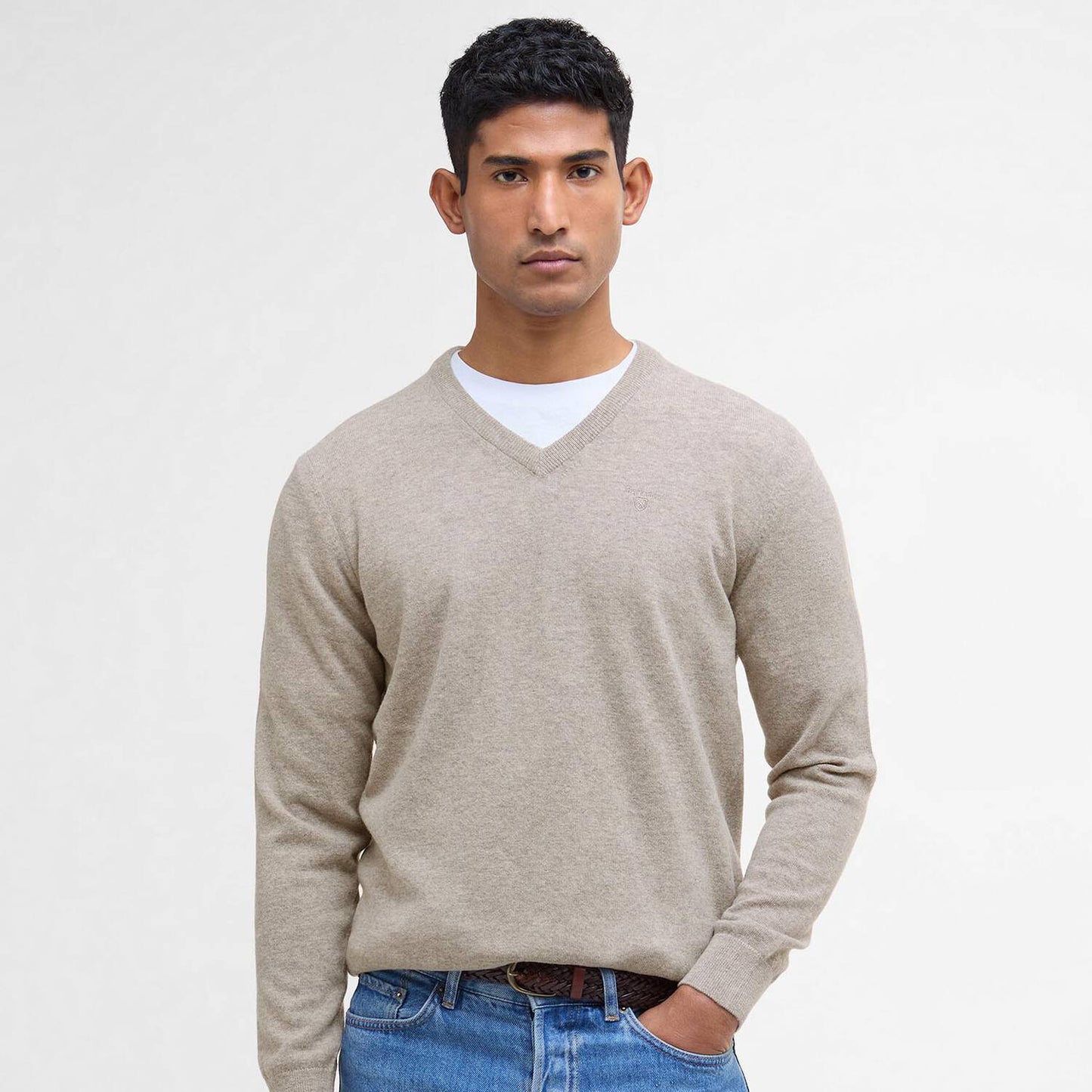 Jersey Essential de cuello en V Barbour