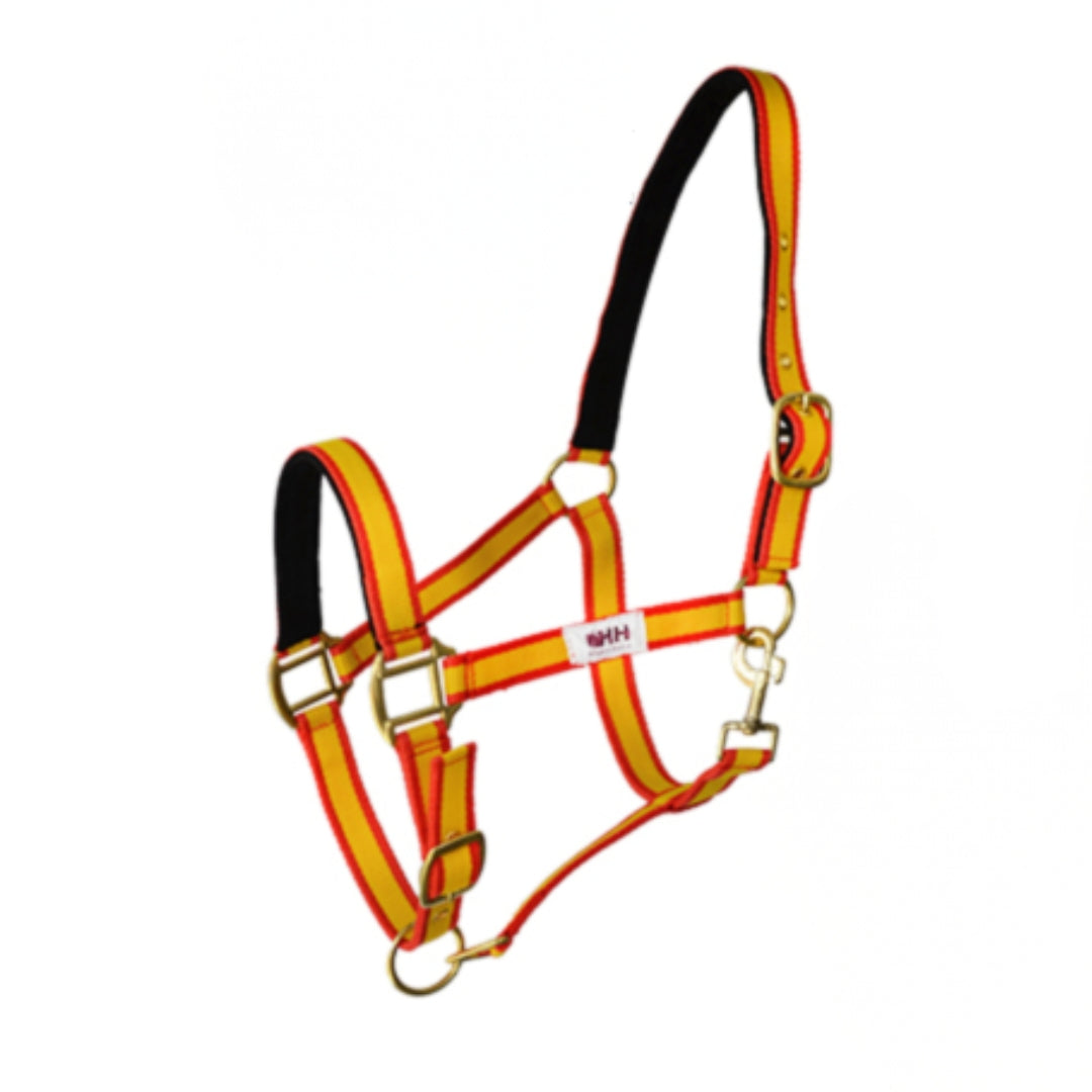 Cabezada Cuadra HH Nylon Doble C/Mosquetón