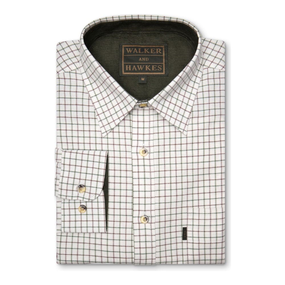 Camisa Campestre Brocton 100 % algodón Walker and Hawkes