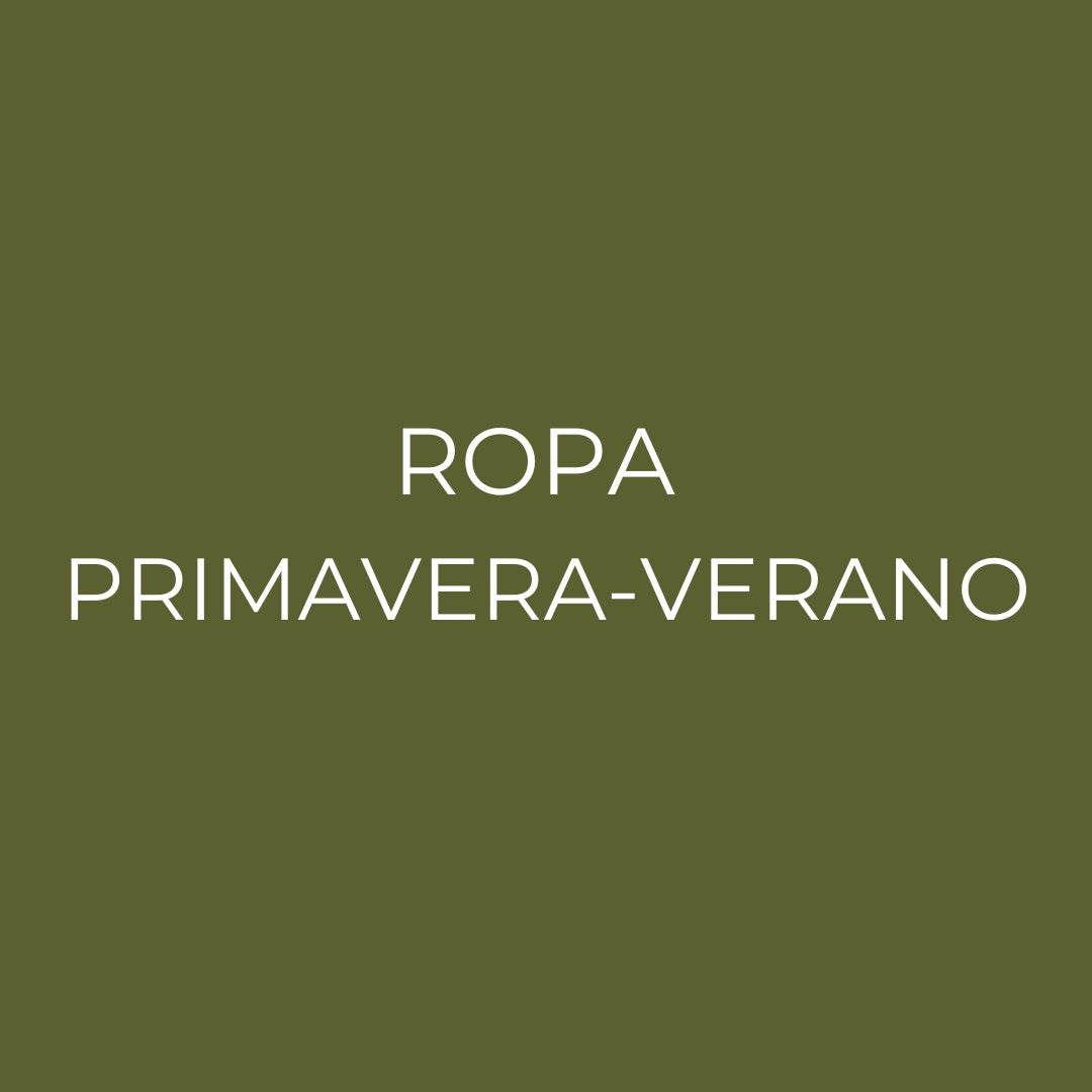 Ropa Primavera-Verano