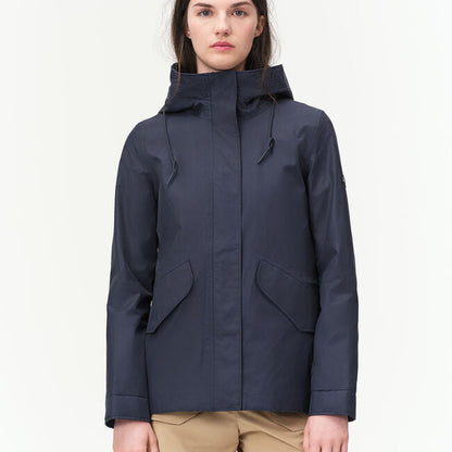 Parka Impermeable con capucha de longitud media MTD Aigle