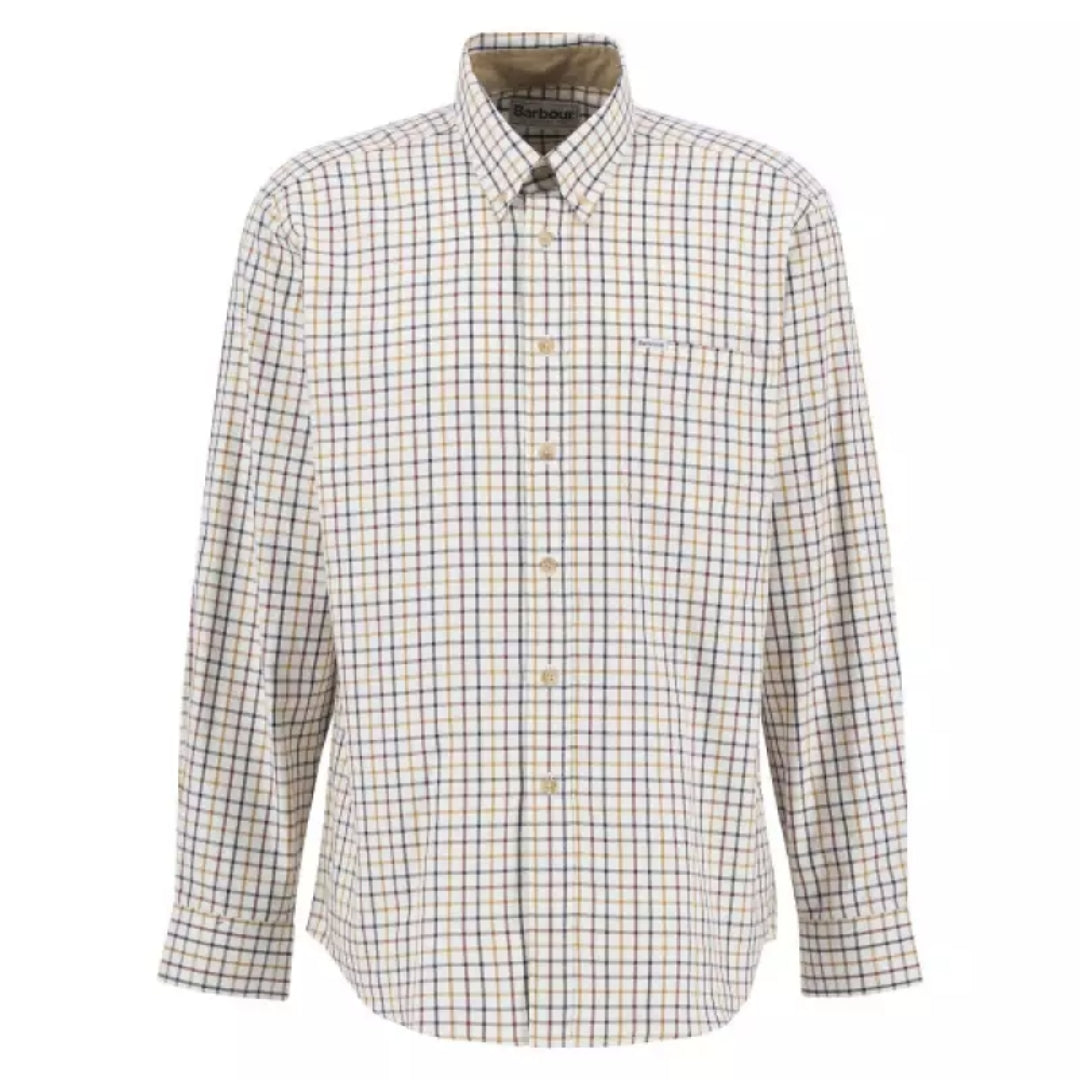 Camisa Sporting Tattersall Regular Barbour