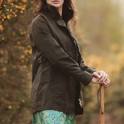 Chaqueta Victoria encerada para mujer Walker and Hawkes