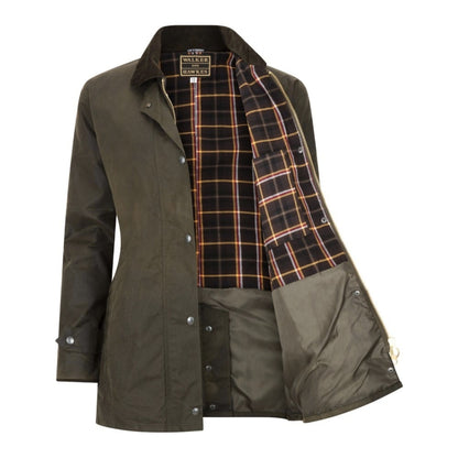 Chaqueta Victoria encerada para mujer Walker and Hawkes