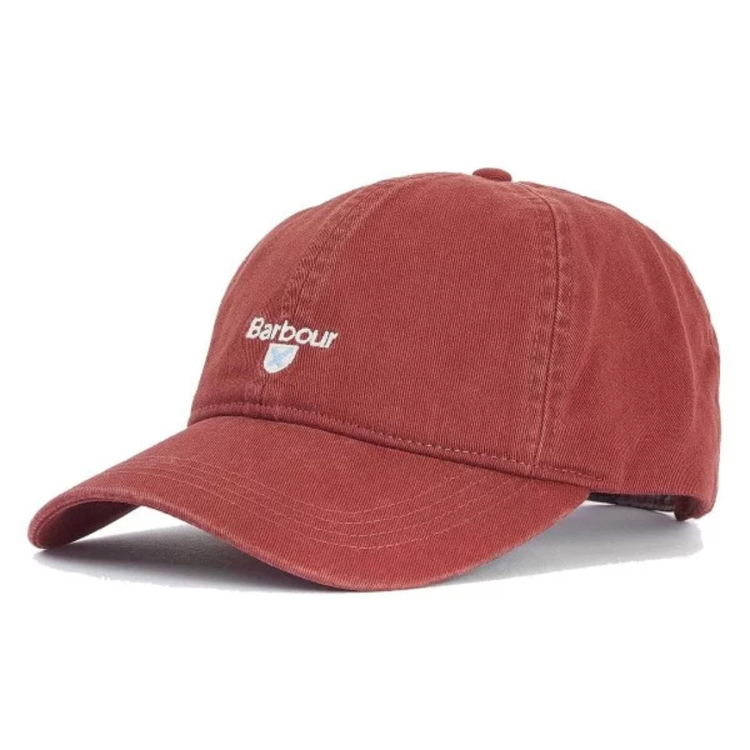 Gorra deportiva Cascade Barbour burdeos