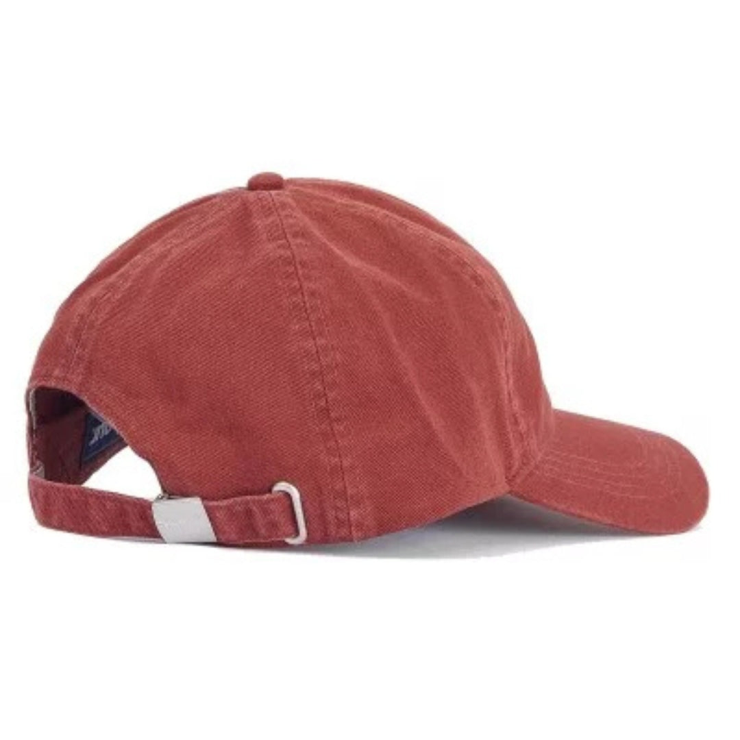 Gorra deportiva Cascade Barbour burdeos