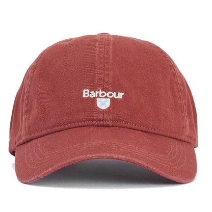 Gorra deportiva Cascade Barbour burdeos