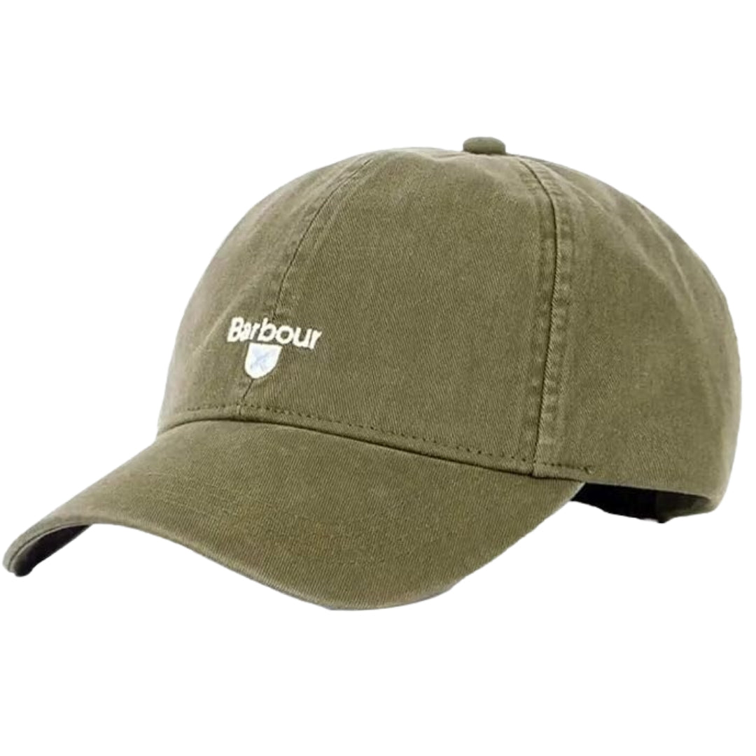 Gorra deportiva Cascade Barbour verde