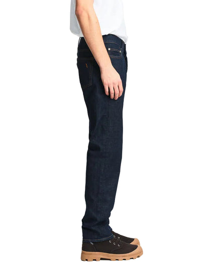 Pantalones Vaqueros Rectos 5 Bolsillos Vaquero Oscuro – Fibras Regenerativas | Aigle