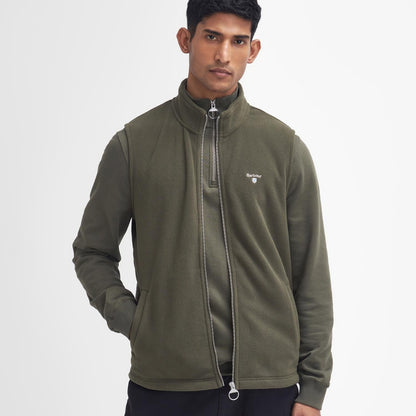 Chaleco polar Essentials Barbour Oliva