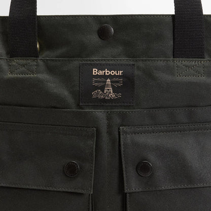 Bolsa de mano encerada de campo Barbour