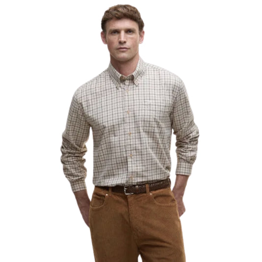 Camisa Bank Tattersall Barbour