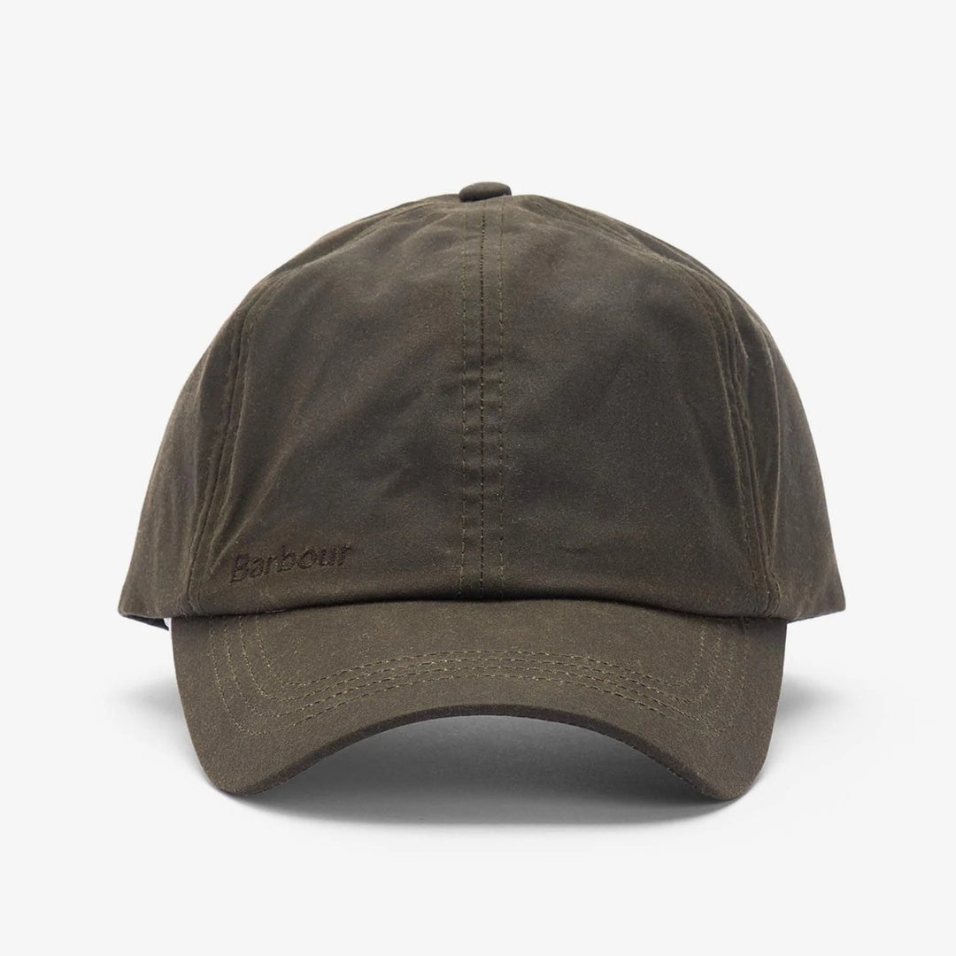 Gorra deportiva encerada Barbour Olive