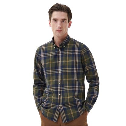 Camisa Edgar Tailored Barbour Olive