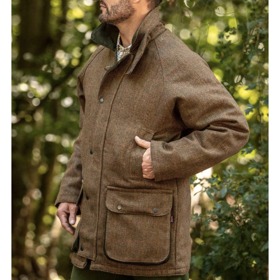 Chaqueta De Caza Derby Tweed Barlaston Walker and Hawkes