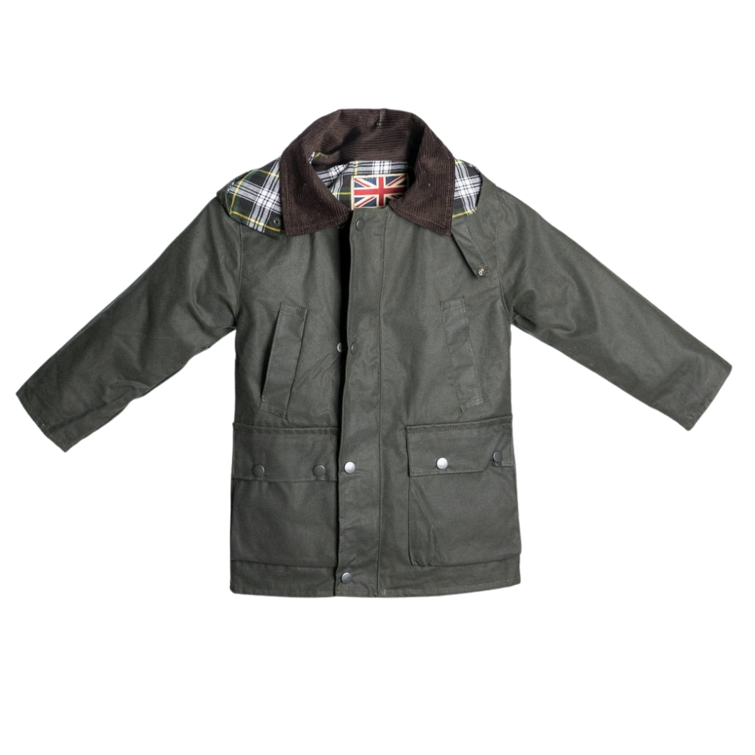 Chaqueta Encerada Burley Niño de British Cotton