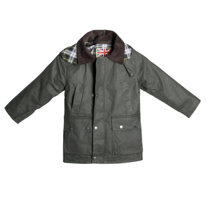 Chaqueta Encerada Burley Niño de British Cotton