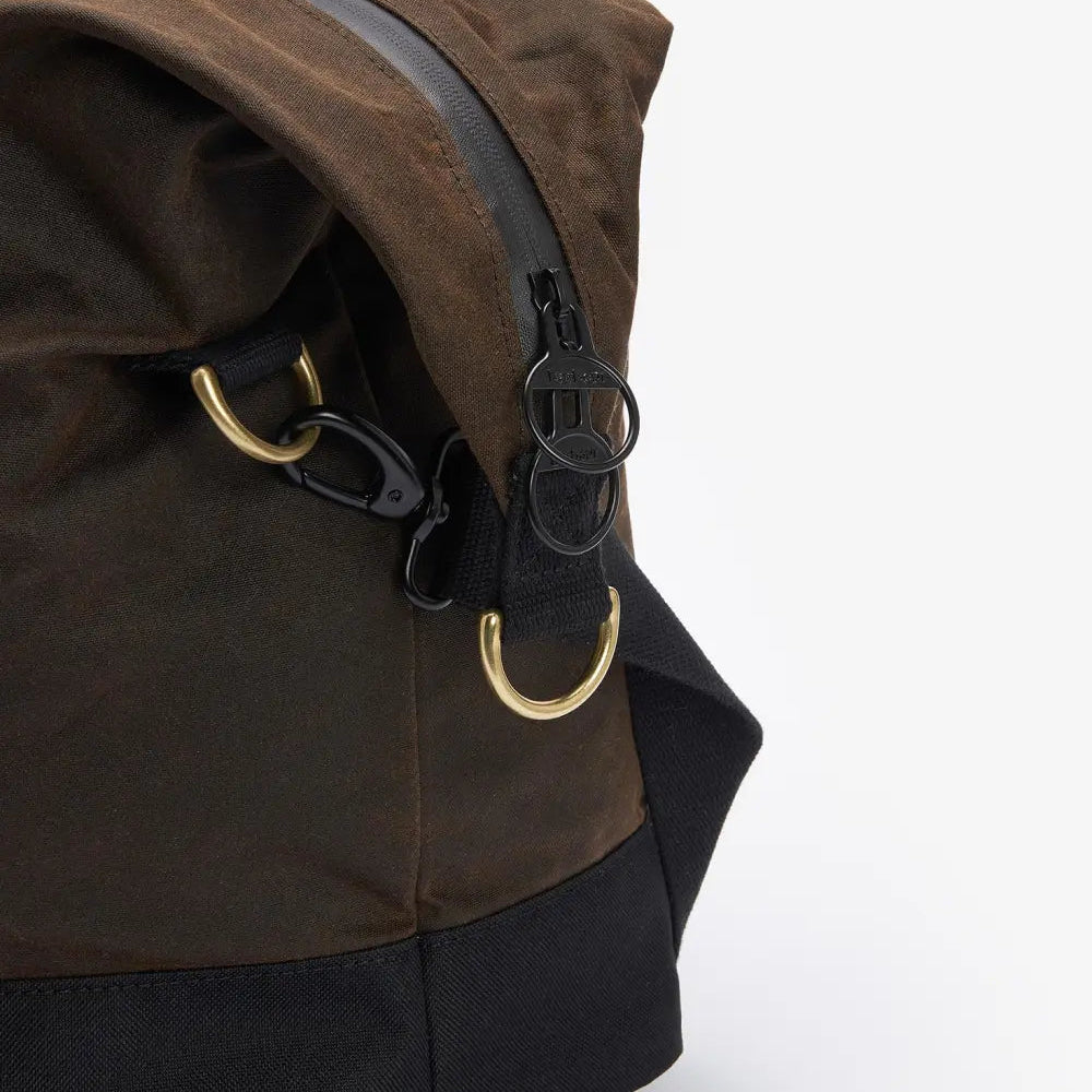 Bolsa de viaje encerada Field Barbour