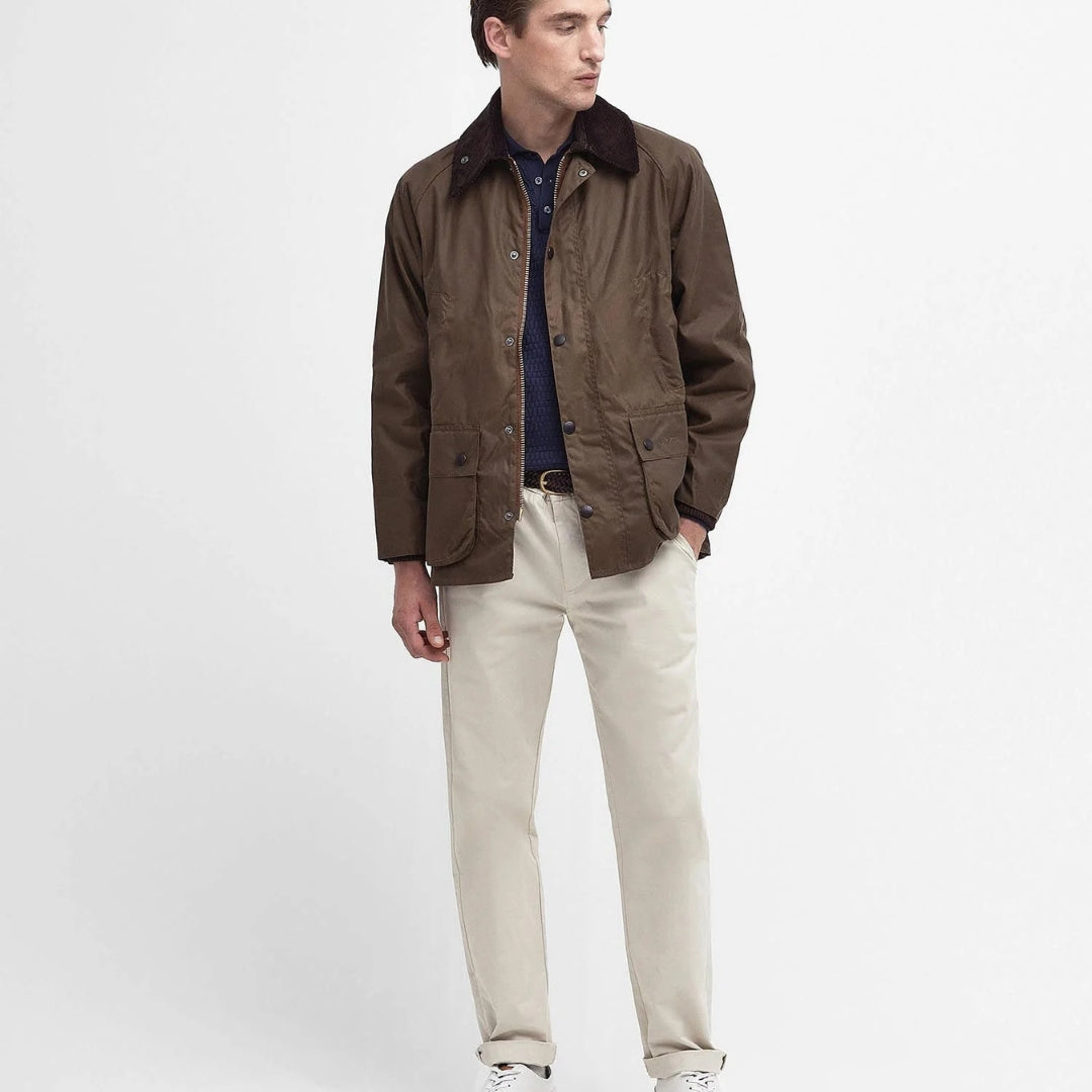 Chaqueta Encerada Barbour Bedale® | Color Bark | Clásico Inglés