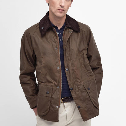 Chaqueta Encerada Barbour Bedale® | Color Bark | Clásico Inglés