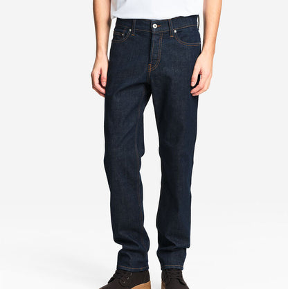 Pantalones Vaqueros Rectos 5 Bolsillos Vaquero Oscuro – Fibras Regenerativas | Aigle