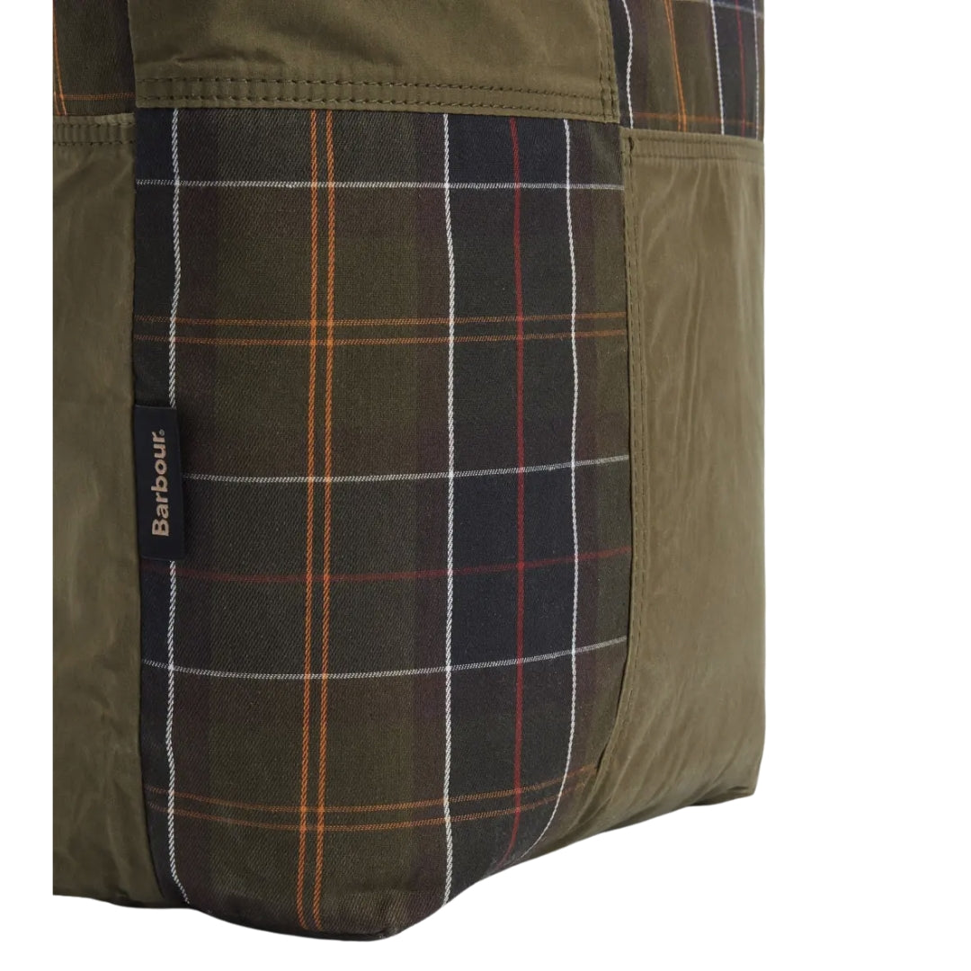 Bolsa de tela con patchwork para transporte Barbour