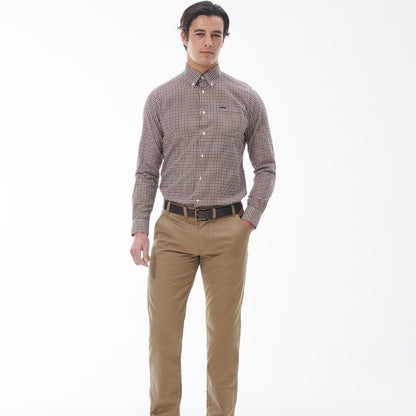 Camisa Padshaw Tailored Barbour Ecru