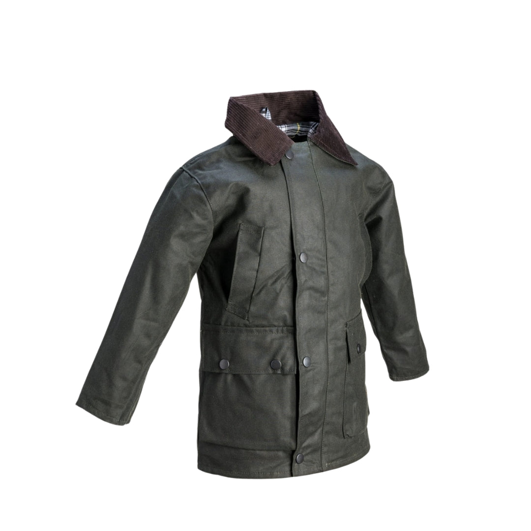 Chaqueta Encerada Burley Niño de British Cotton