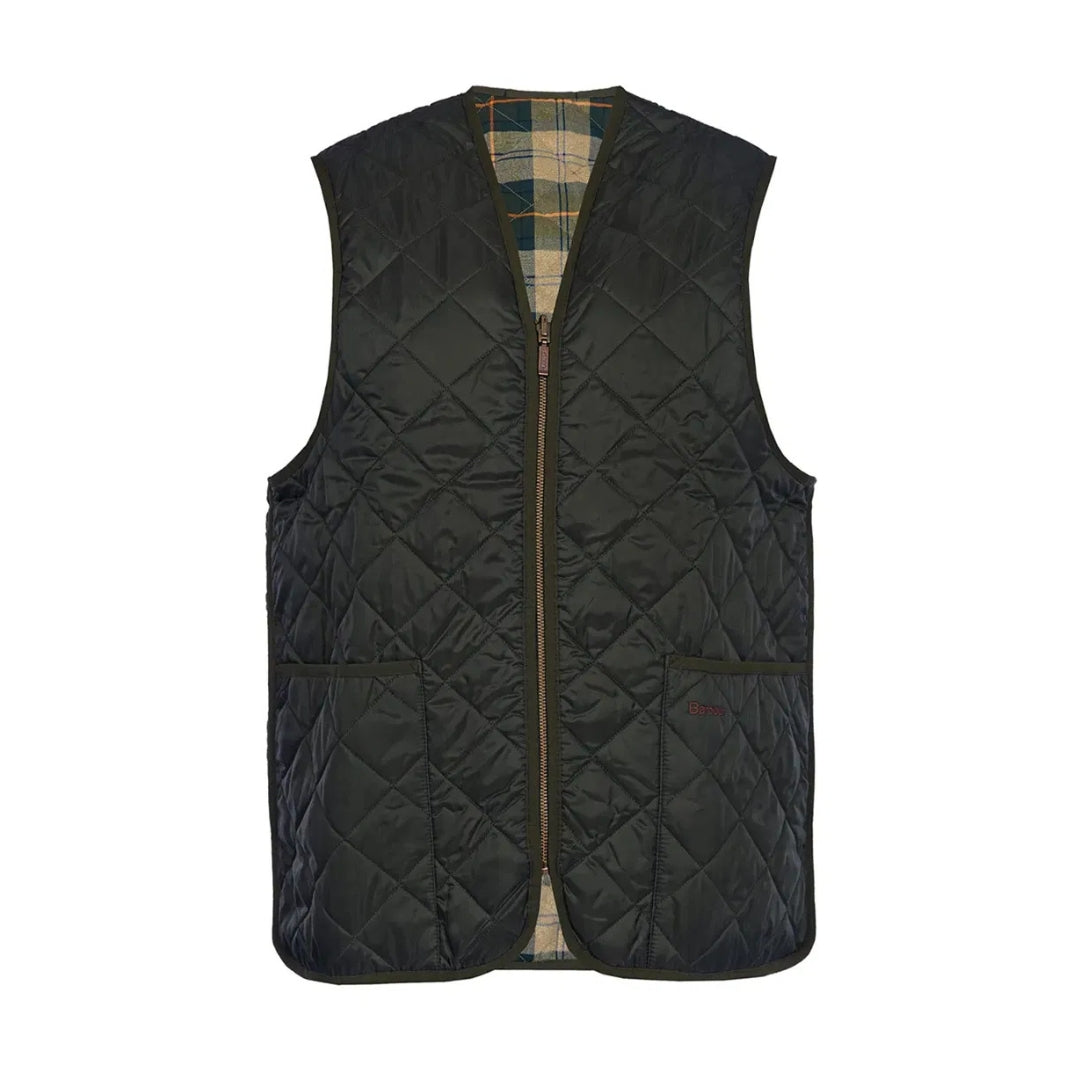 Chaleco Acolchado y Forrado con cremallera Barbour