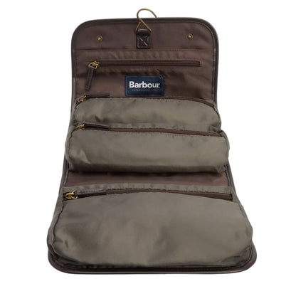 Neceser colgante encerado Barbour