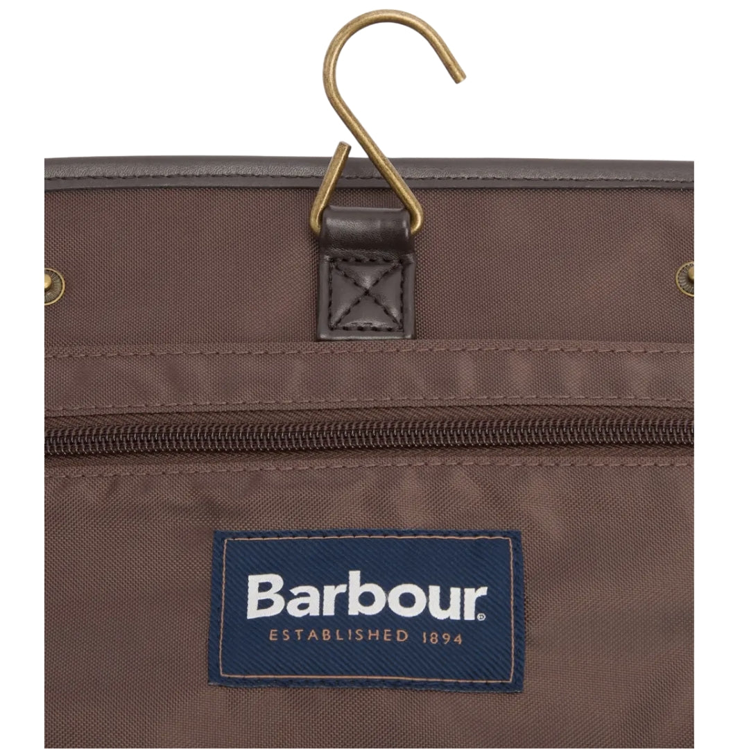 Neceser colgante encerado Barbour