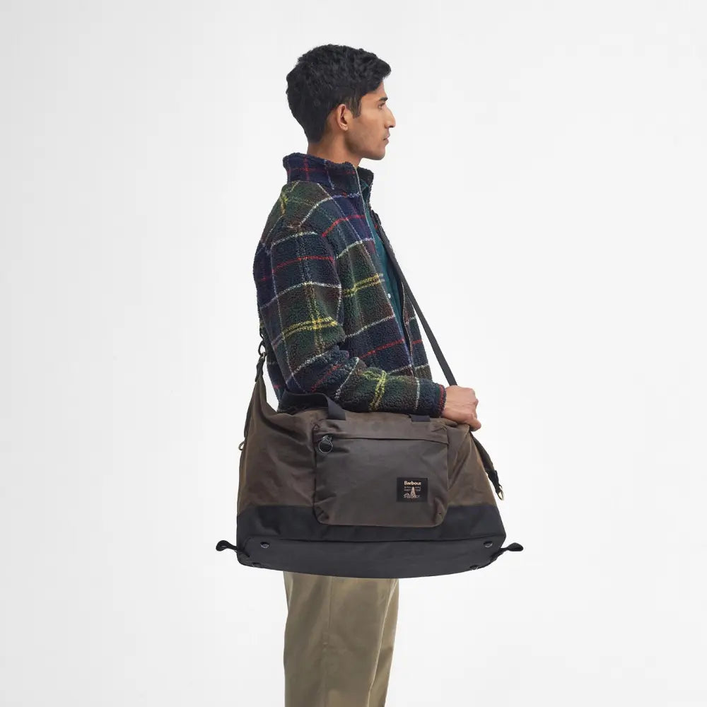 Bolsa de viaje encerada Field Barbour