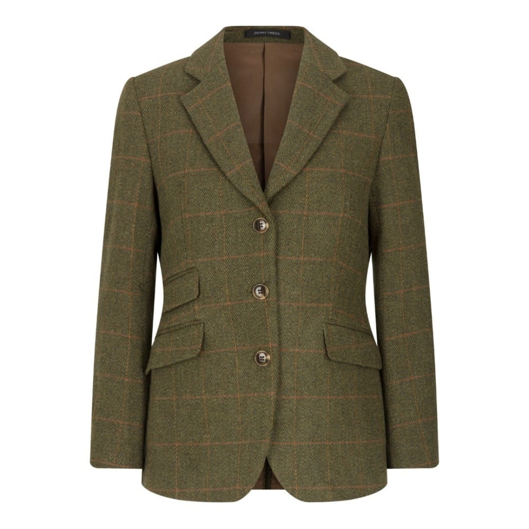 Blazer Mayland Derby Tweed para mujer Walker and Hawkes