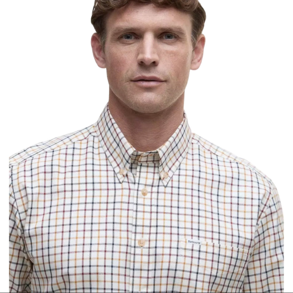 Camisa Sporting Tattersall Regular Barbour