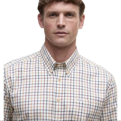 Camisa Sporting Tattersall Regular Barbour