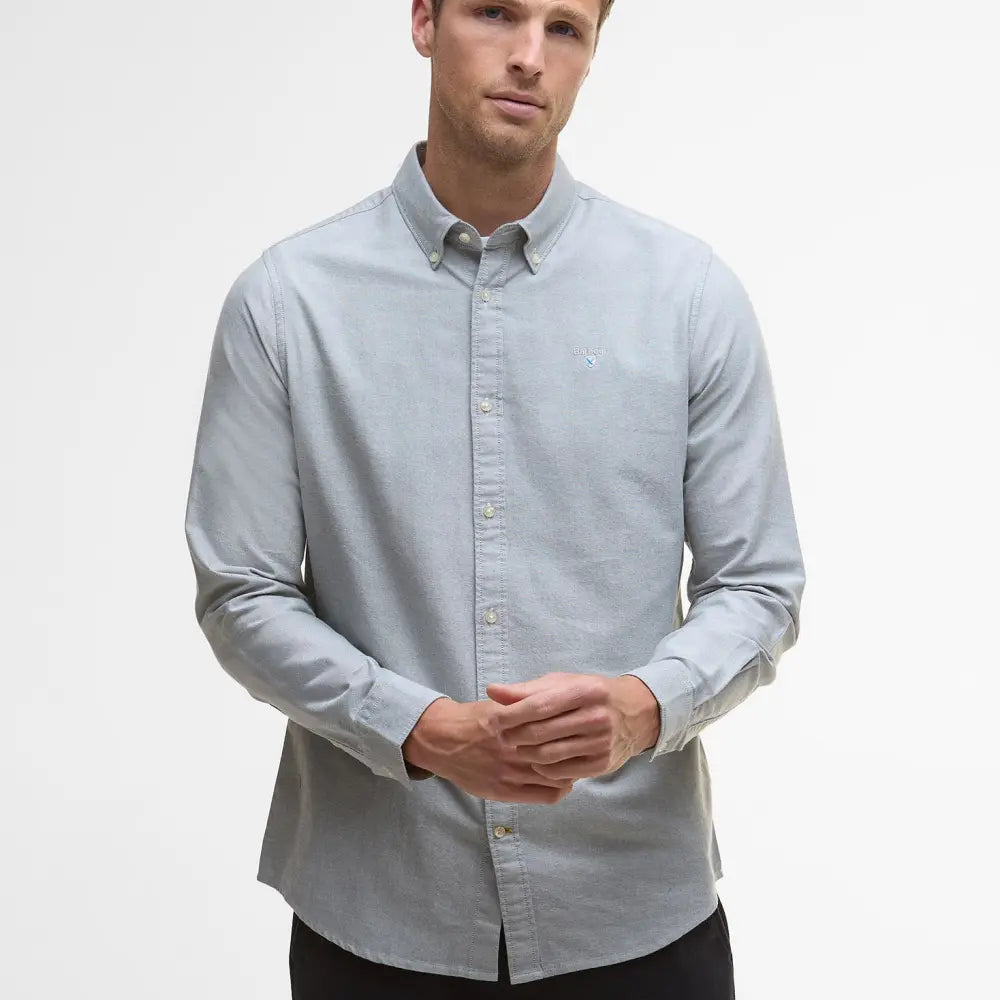 Camisa Oxford Barbour de manga larga a medida