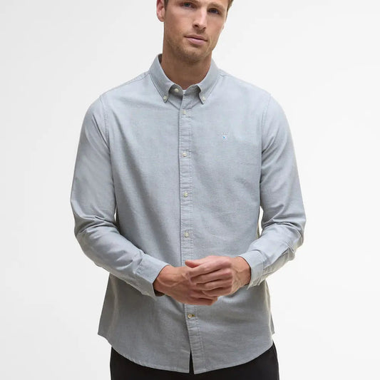 Camisa Oxford Barbour de manga larga a medida