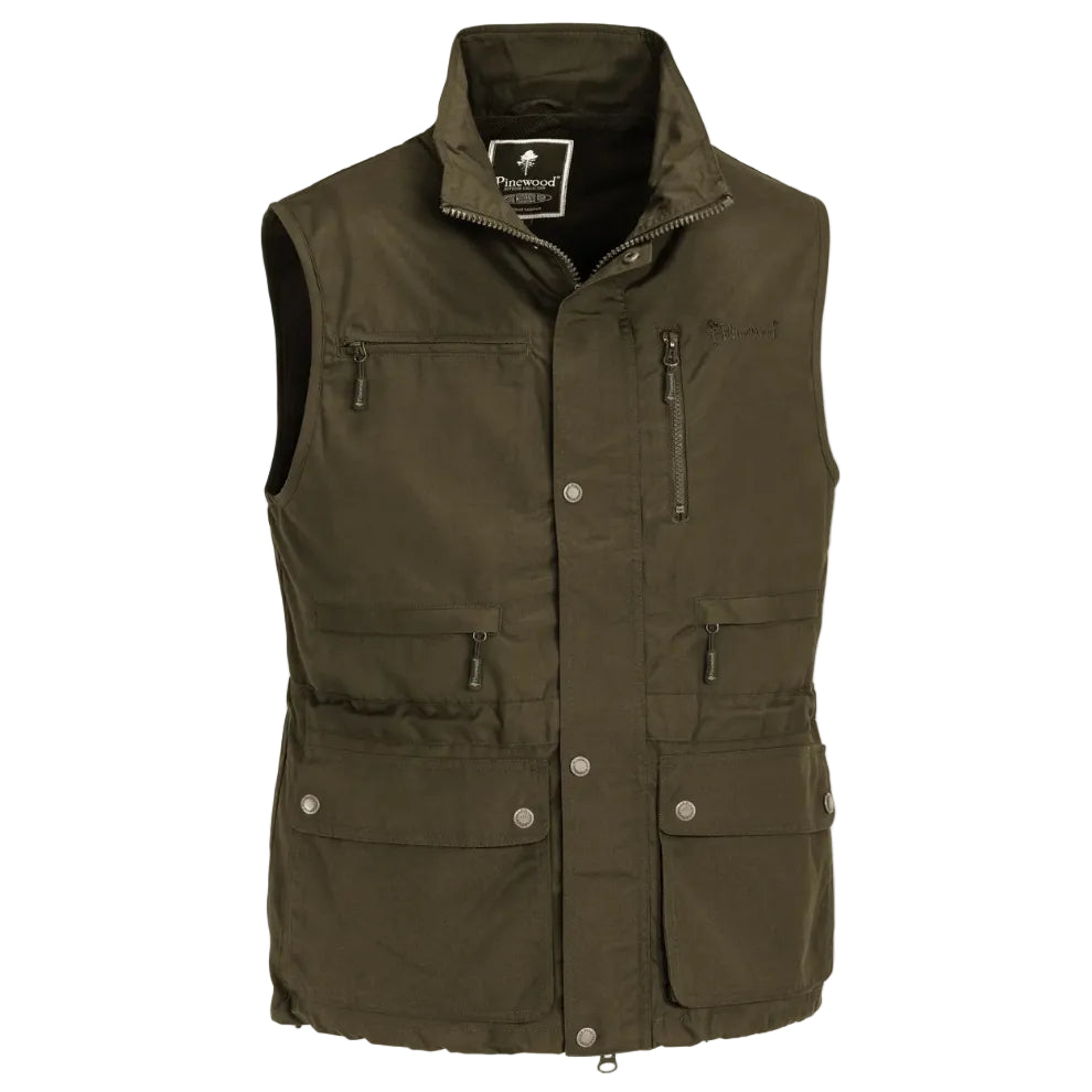 Chaleco Pinewood® Tiveden Hombre – Múltiples Bolsillos, Ligero y Resistente al Agua