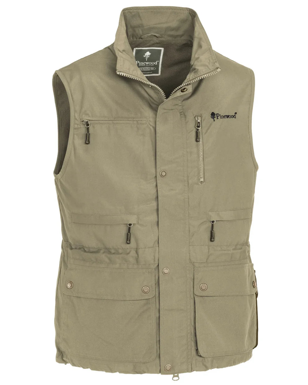 Chaleco Pinewood® Tiveden Hombre – TC-Lite™ Transpirable con Protección UV y Antimosquitos
