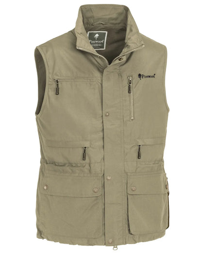 Chaleco Pinewood® Tiveden Hombre – TC-Lite™ Transpirable con Protección UV y Antimosquitos
