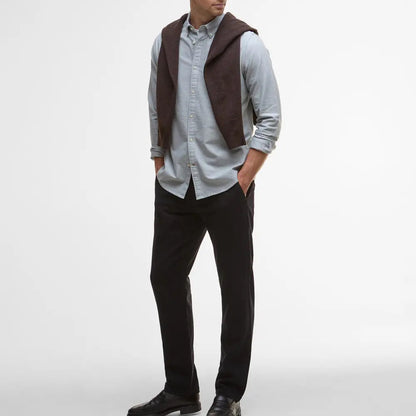 Camisa Oxford Barbour de manga larga a medida