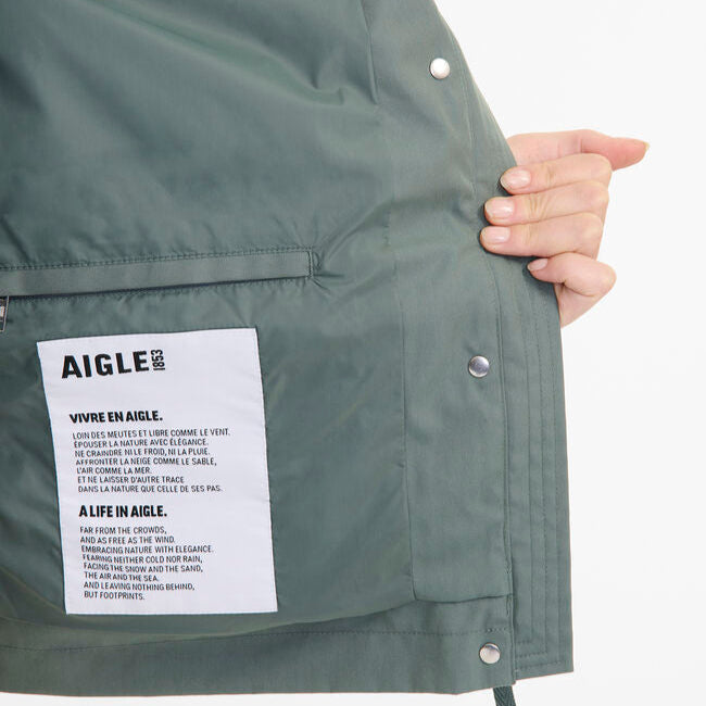 Parka Aigle impermeable de longitud media MTD