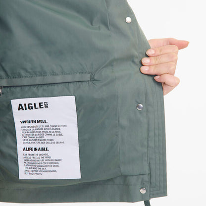 Parka Aigle impermeable de longitud media MTD