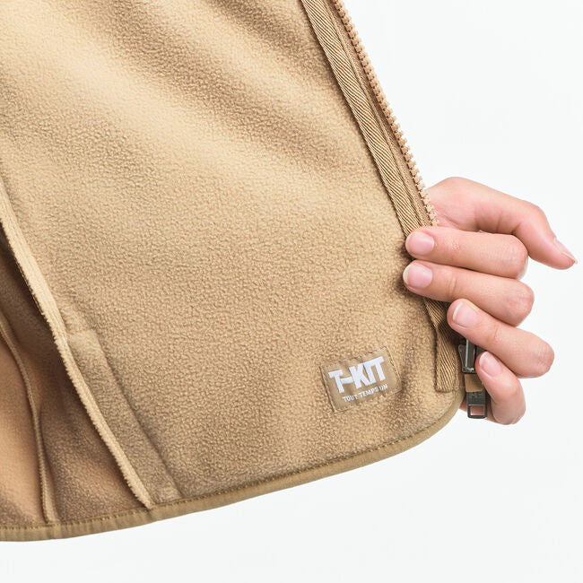 Chaqueta polar con cremallera y camiseta Aigle