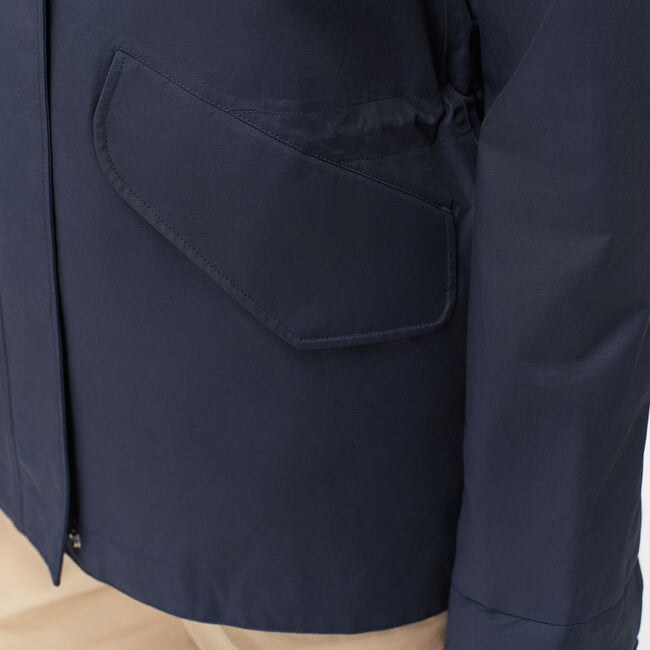 Parka Impermeable con capucha de longitud media MTD Aigle