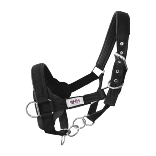 Cabezada Cuadra HH Extra Fuerte Negro Potro