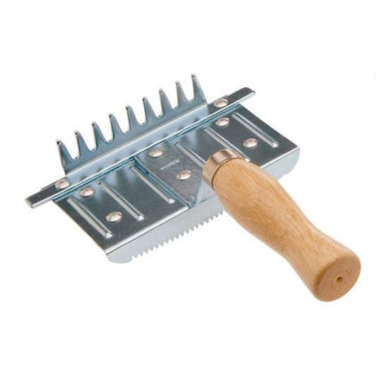 Almohaza HH Metálica Galvanizada Cuadrada/ Asa Madera