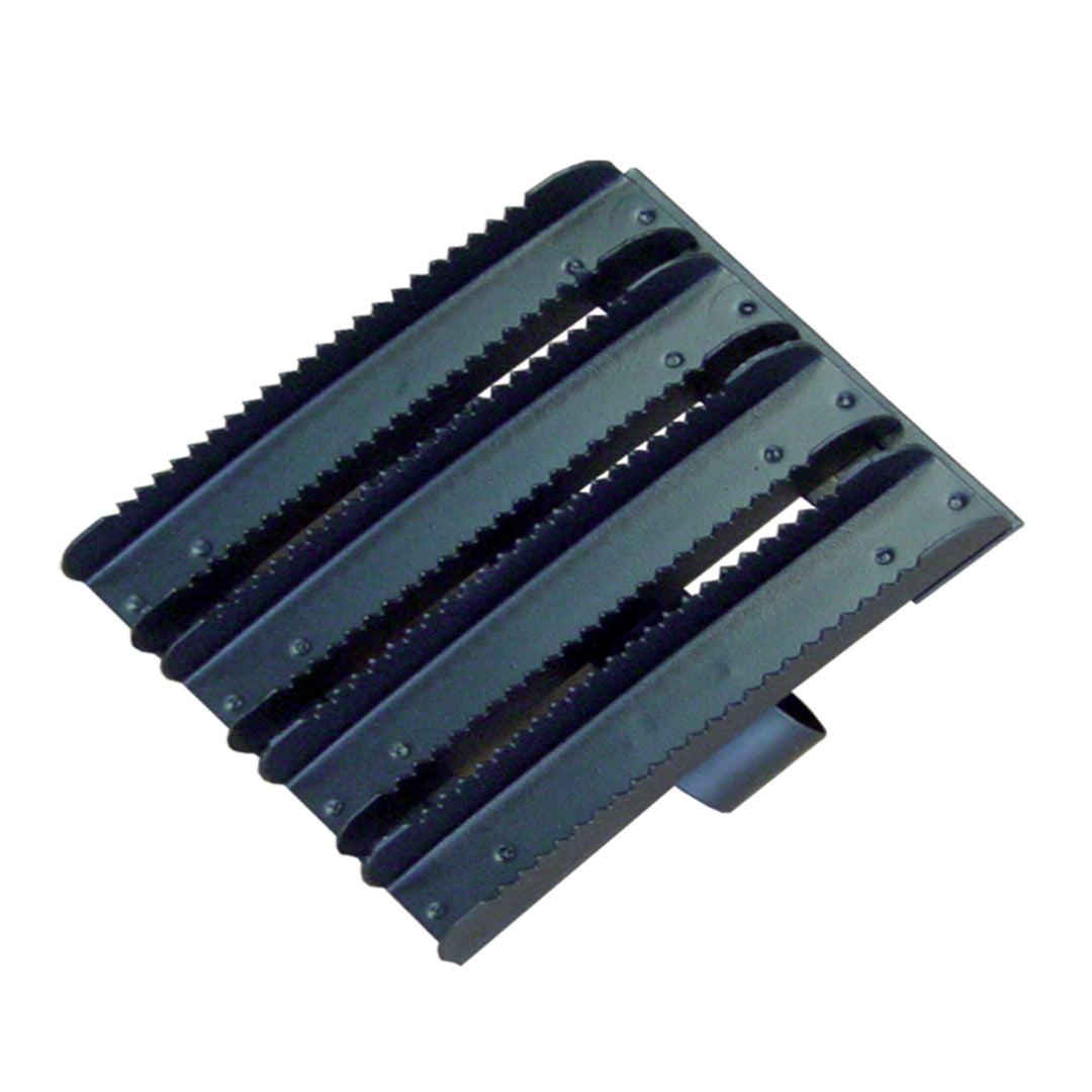 Almohaza El Zorro metálica, cuadrada y asa metálica